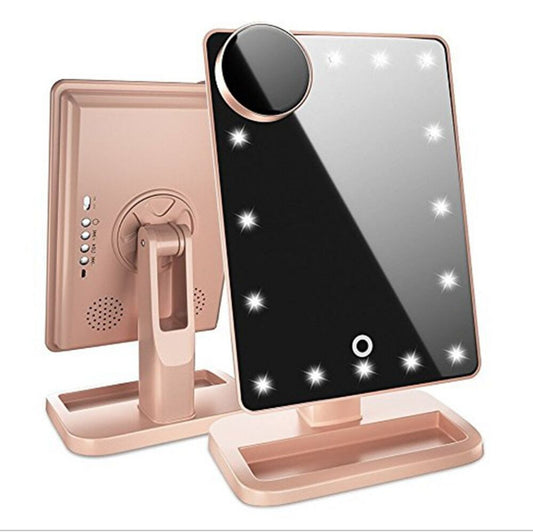 Makeup Mirror With 20 LED Magnifying Lights